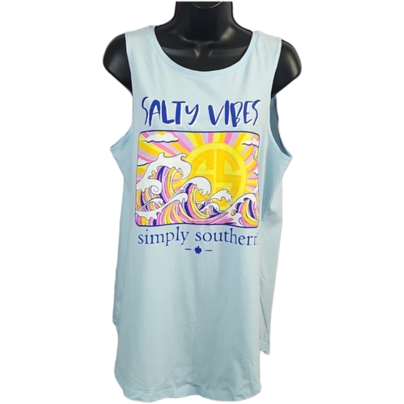 Simply Southern Salty Vibes Tank - Picture 3 of 7